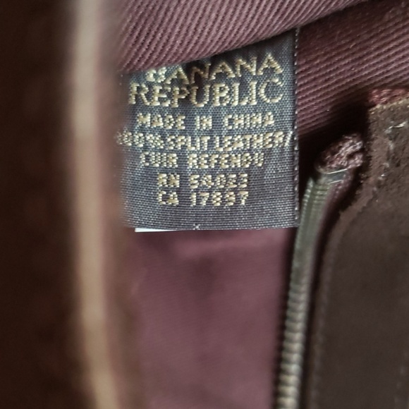 Loved Banana Republic brown split leather purse. - Picture 5 of 5